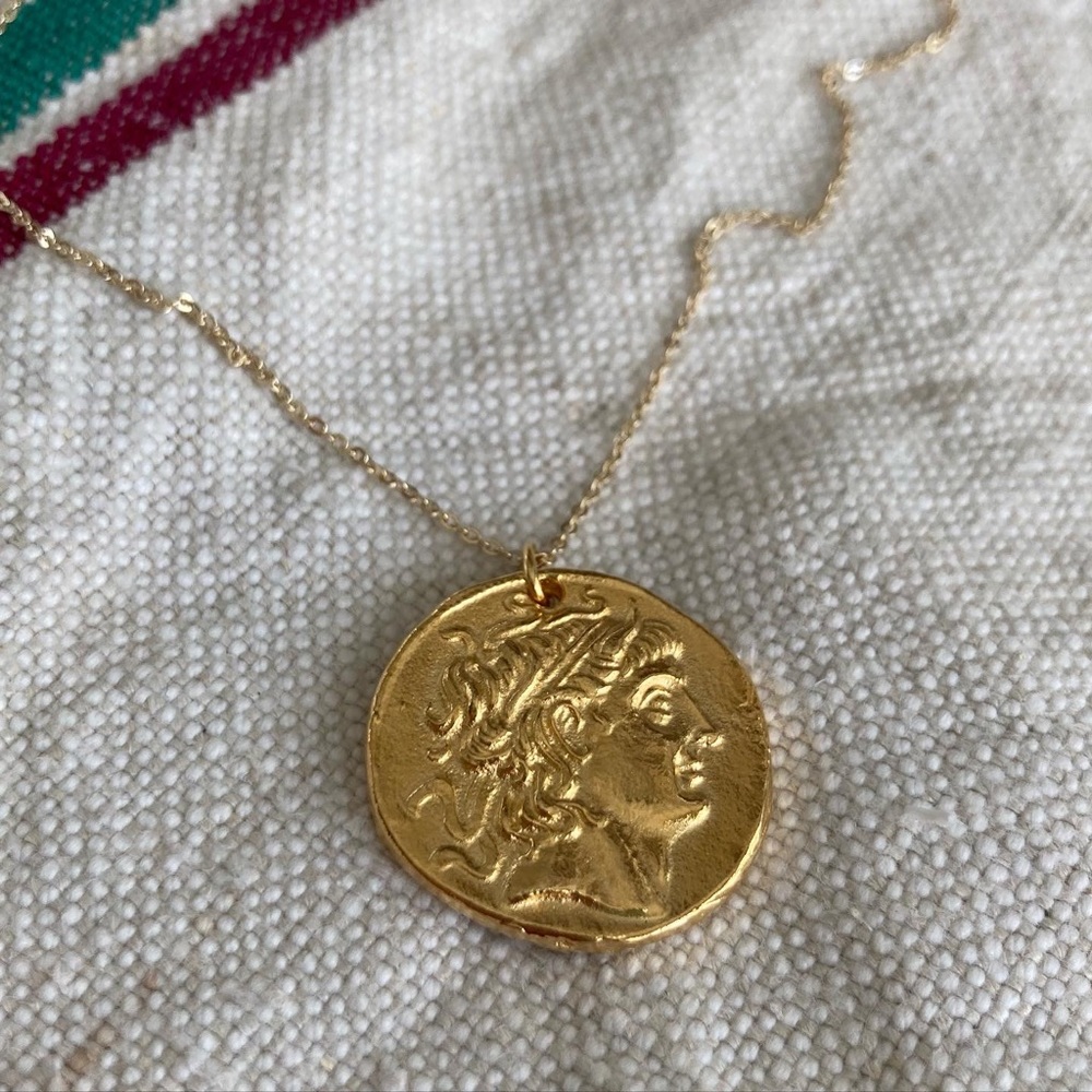 Roman Coin Necklace